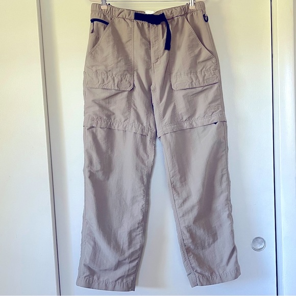 The North Face Other - The North Face Khaki Convertible Nylon Outdoor Pants shorts Size L
